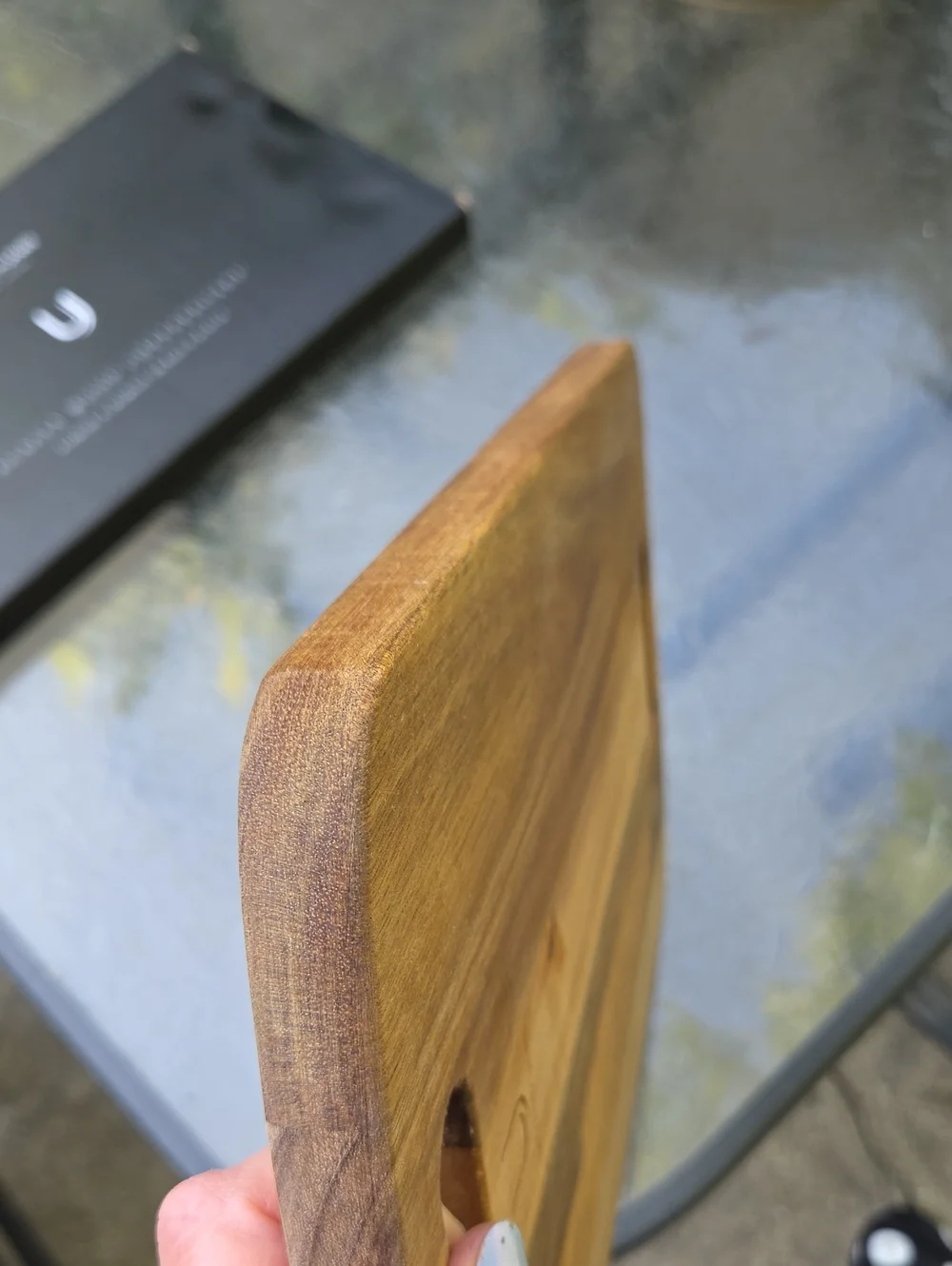 Uncommon James Acacia Wood Cheese Board Charcuterie Serving Board 15